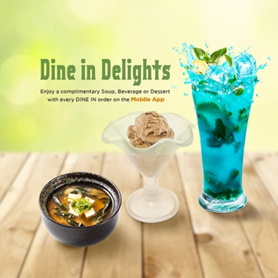 DINE IN DELIGHTS JUNE 2025 Enjoy a free treat with every dine-in app order over AED 60 this June at Sumo.