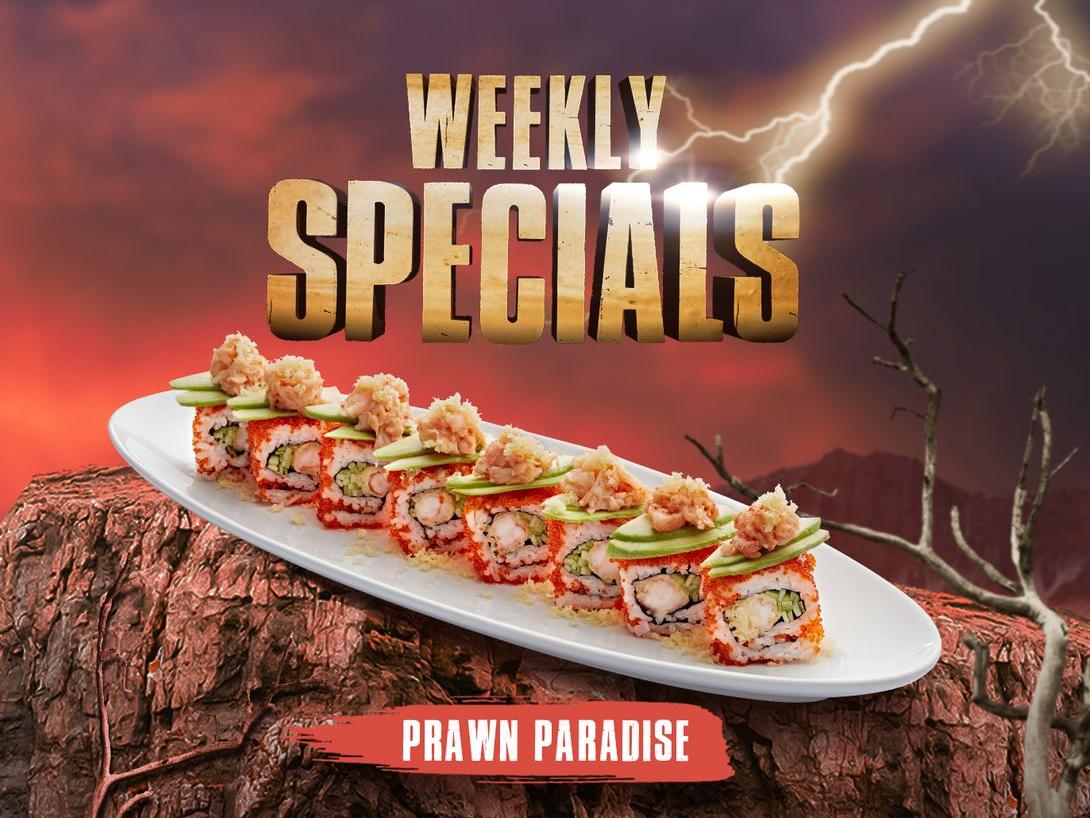 Weekly Special Prawn Paradise