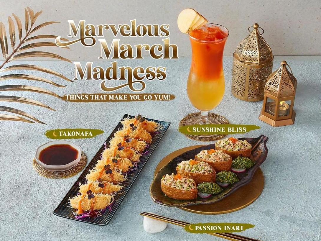 Monthly Special March 2024 : Passion Inari,Takonafa and Sunshine Bliss