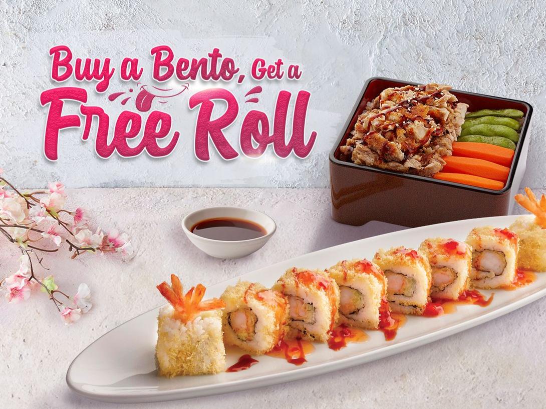 Buy a Bento, Get a Free Roll