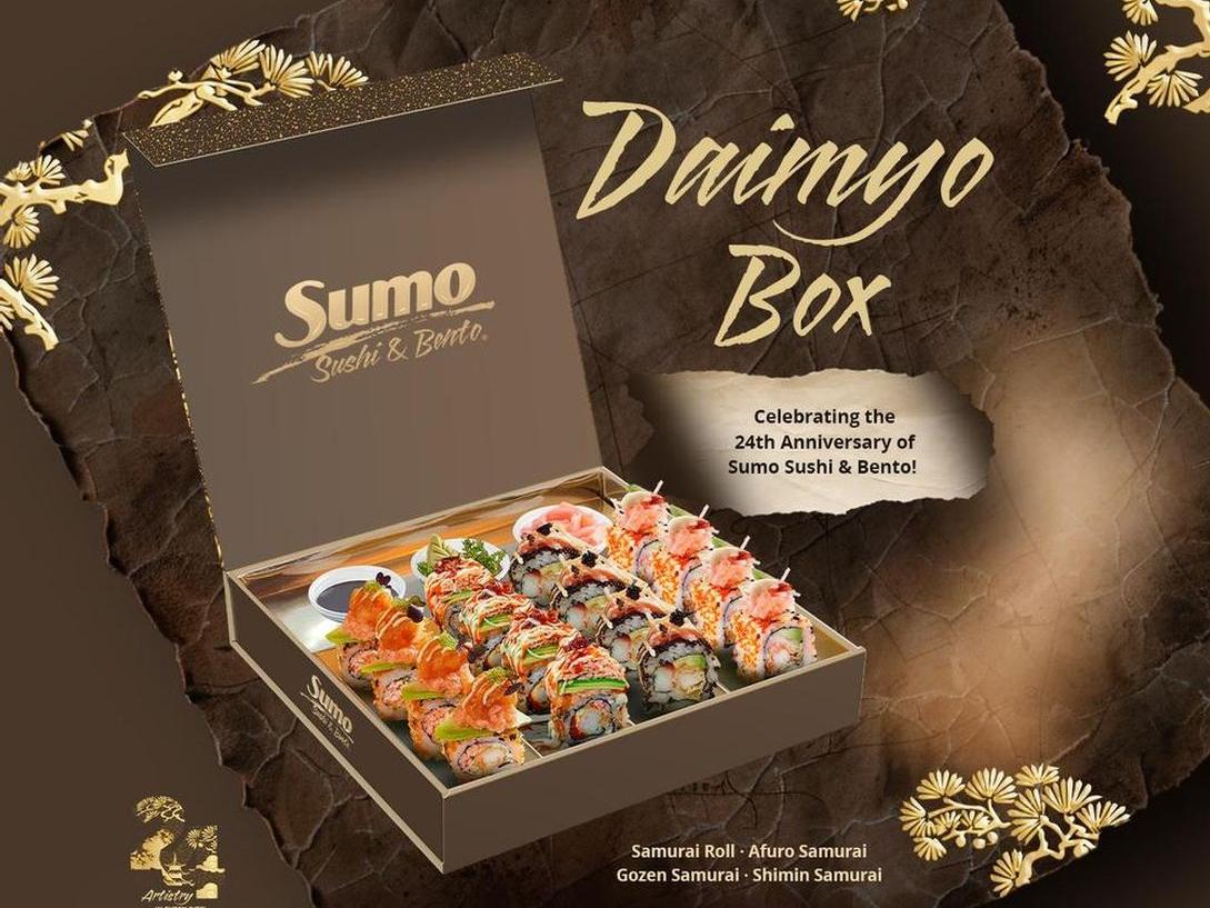 Celebrating 24 Years of Sumo Sushi & Bento with Exclusive Daimyo Box